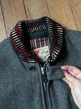 Load image into Gallery viewer, vintage 1950s shawl collar duffle coat