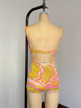 Load image into Gallery viewer, vintage 1960s pink swimsuit {xs-s}