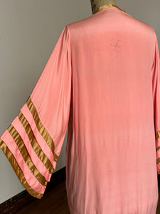 AS-IS vintage 1920s silk robe