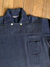 Load image into Gallery viewer, vintage 1940s 50s gabardine pullover shirt