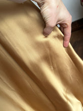 Load image into Gallery viewer, vintage 1950s gold gown {m}