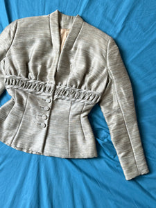 vintage 1950s Lilli Anne blazer suit jacket {s} AS-IS