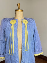 Load image into Gallery viewer, vintage 1940s Textron quilted bed jacket {L}