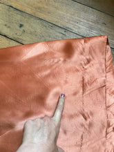 Load image into Gallery viewer, vintage 1950s liquid satin dress {xs}