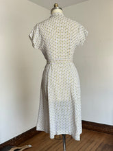 Load image into Gallery viewer, vintage 1940s rayon dress {m}