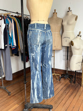Load image into Gallery viewer, vintage 1960s GWG Kings hippie altered denim jeans 32"W