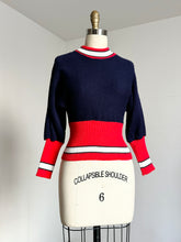 Load image into Gallery viewer, vintage 1950s dolman sleeve sweater {xs-m}