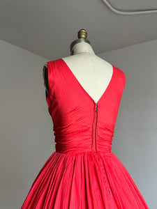 vintage 1950s Jerry Gilden sun dress {xxs}