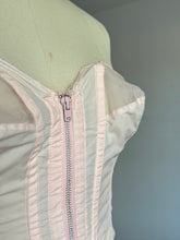 Load image into Gallery viewer, vintage 1950s pink bustier bralette bra {m}