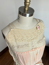 Load image into Gallery viewer, vintage 1900s silk nightgown {m}