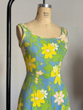 Load image into Gallery viewer, vintage 1960s LANZ floral terrycloth romper {xs}