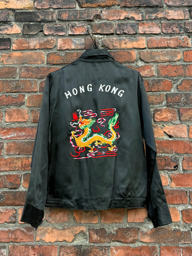 vintage 1950s Hong Kong souvenir jacket