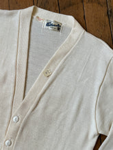 Load image into Gallery viewer, DEADSTOCK vintage 1950s cream letterman sweater