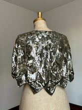 Load image into Gallery viewer, vintage 1930s French sequin cape