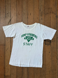 vintage 1950s 60s Kamp Kanawana tee