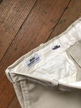 Load image into Gallery viewer, vintage 1960s cream cotton slacks pants