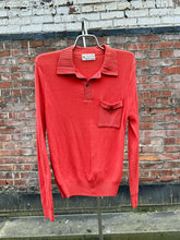 Load image into Gallery viewer, vintage 1950s 60s knit polo sweater