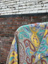 Load image into Gallery viewer, vintage 1940s long sleeve rayon shirt