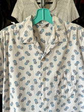 Load image into Gallery viewer, vintage 1950s cotton button up shirt - loop collar