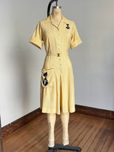 Load image into Gallery viewer, vintage 1960s novelty cats jumpsuit {m}