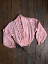 Load image into Gallery viewer, vintage 1950s pink cardigan sweater {xs-m}