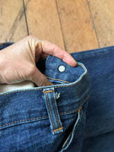 Load image into Gallery viewer, vintage 1970s Big E Levis  746 denim jeans flares bell bottoms 30W