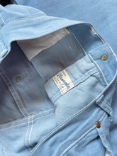 Load image into Gallery viewer, vintage 1960s high waisted Misses Wranglers jeans 29/30”W