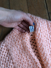 Load image into Gallery viewer, vintage 1950s pink cardigan sweater {xs-m}