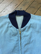 Load image into Gallery viewer, vintage 1950s chambray jacket