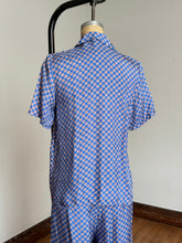 Load image into Gallery viewer, vintage 1940s 2 pc pyjama set {xs}