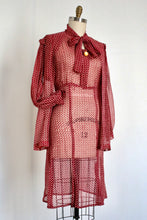 Load image into Gallery viewer, vintage 1930s silk dress set