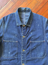 Load image into Gallery viewer, vintage 1950s King of the Road denim chore coat