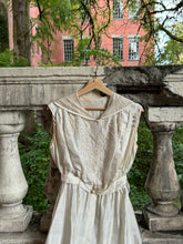 Load image into Gallery viewer, antique Edwardian silk white gown {xs}