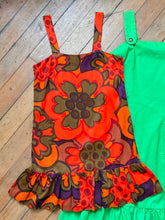 Load image into Gallery viewer, vintage 1960s floral Hawaiian dress {xs}