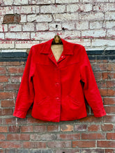 Load image into Gallery viewer, vintage 1940s red jacket {m/L}