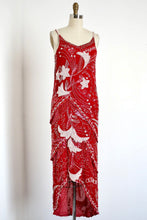 Load image into Gallery viewer, vintage 1980s shooting star flapper dress