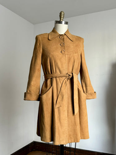 vintage 1940s suede Californian jacket {m}