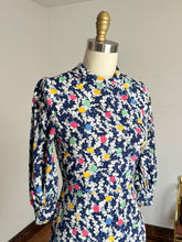 Load image into Gallery viewer, vintage 1930s abstract rayon dress {xs}