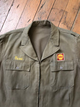 Load image into Gallery viewer, vintage 1950s Shell Gas attendant jacket AS-IS