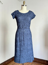 Load image into Gallery viewer, vintage 1940s 50s ribbon dress {m}