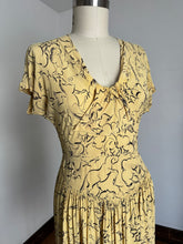 Load image into Gallery viewer, vintage 1940s novelty pony dress {m}