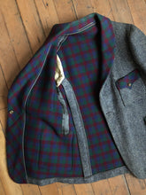 Load image into Gallery viewer, vintage 1920s wool smoking jacket