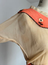 Load image into Gallery viewer, AS-IS vintage 1910s 20s silk sheer blouse {s/m}