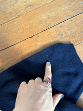 Load image into Gallery viewer, vintage 1950s cashmere Nautical cardigan {s-m}