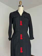 Load image into Gallery viewer, vintage 1950s tassel dress {s}