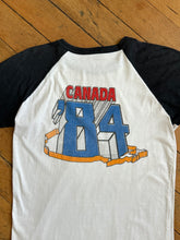 Load image into Gallery viewer, vintage 1984 Waylon Jennings raglan t shirt
