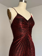 Load image into Gallery viewer, vintage 1980s Travilla Marylin dress {xs}