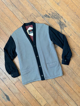 Load image into Gallery viewer, vintage 1960s black and white leisure jacket