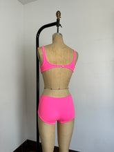 Load image into Gallery viewer, vintage 1960s pink swimsuit {xs}