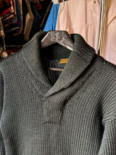 Load image into Gallery viewer, vintage 1910s 20s shawl collar knit pullover sweater